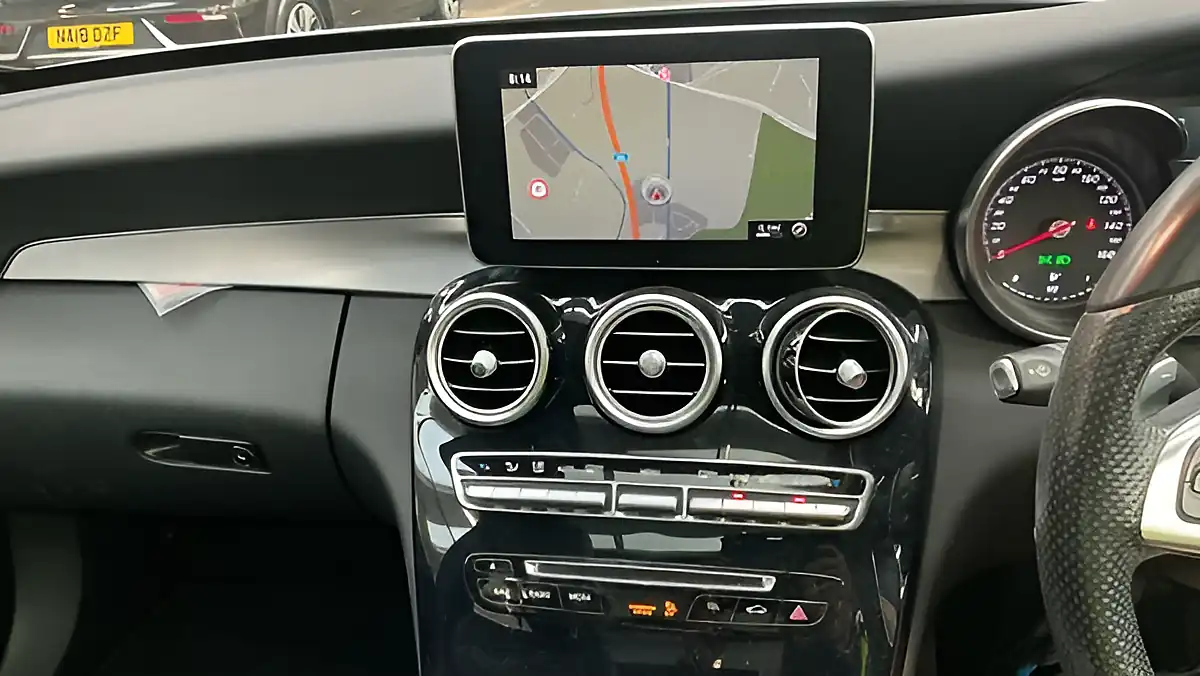 Used 2016 Mercedes C250 AMG Line (premium Plus) Silver - Interior and Exterior details 11