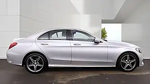 Used 2016 Mercedes C250 AMG Line (premium Plus) Silver - Interior and Exterior details 7