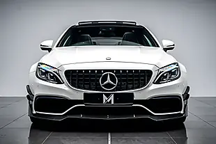 Used 2016 Mercedes C63 AMG S (premium) Diamond White - Interior and Exterior details 2