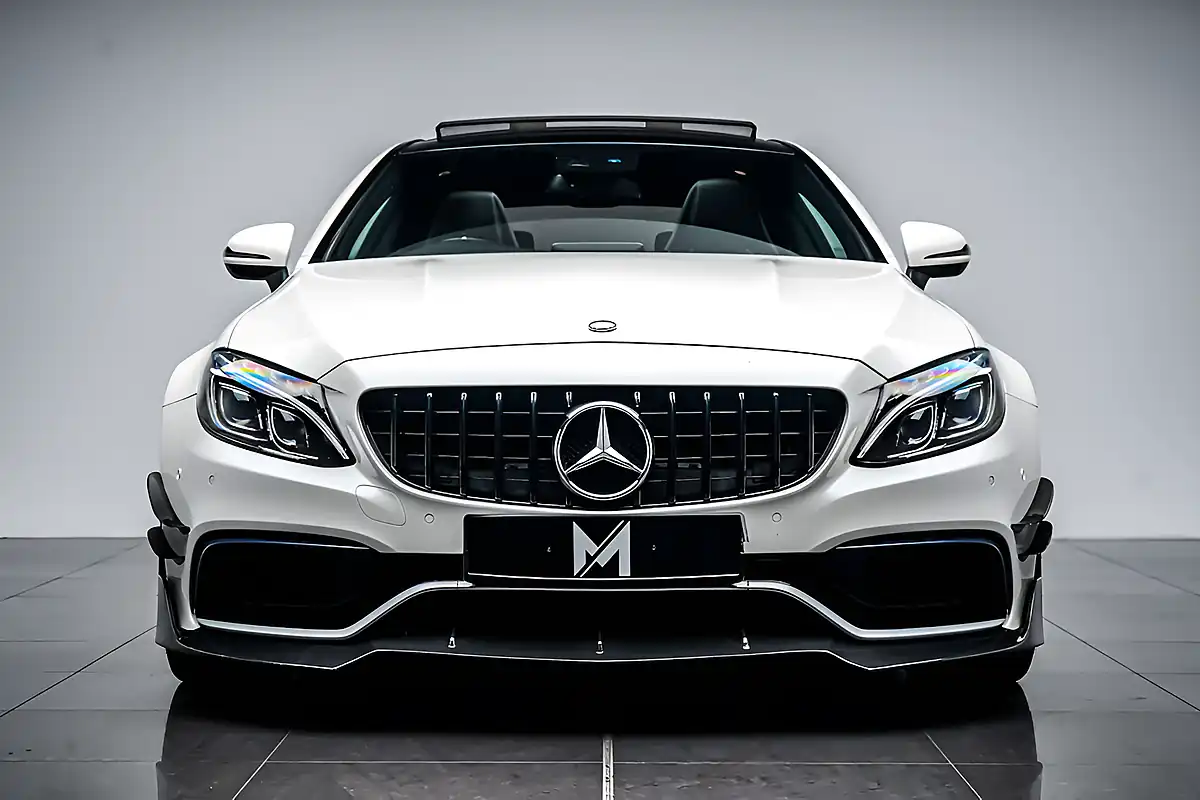 Used 2016 Mercedes C63 AMG S (premium) Diamond White - Interior and Exterior details 2