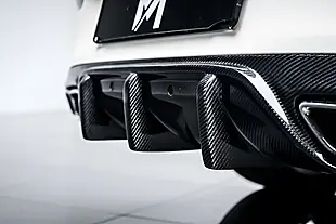 Used 2016 Mercedes C63 AMG S (premium) Diamond White - Interior and Exterior details 3