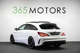 Used 2016 Mercedes CLA45 AMG Shooting Brake Cirrus White - Interior and Exterior details 3
