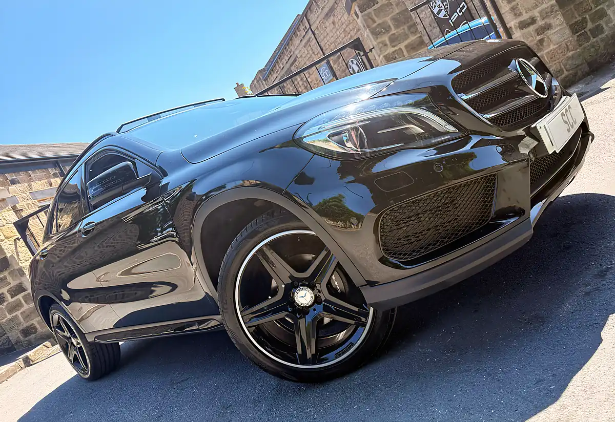 Used 2016 Mercedes Gla AMG Line Premium Plus Night Edition Cosmos Black - Interior and Exterior details 3