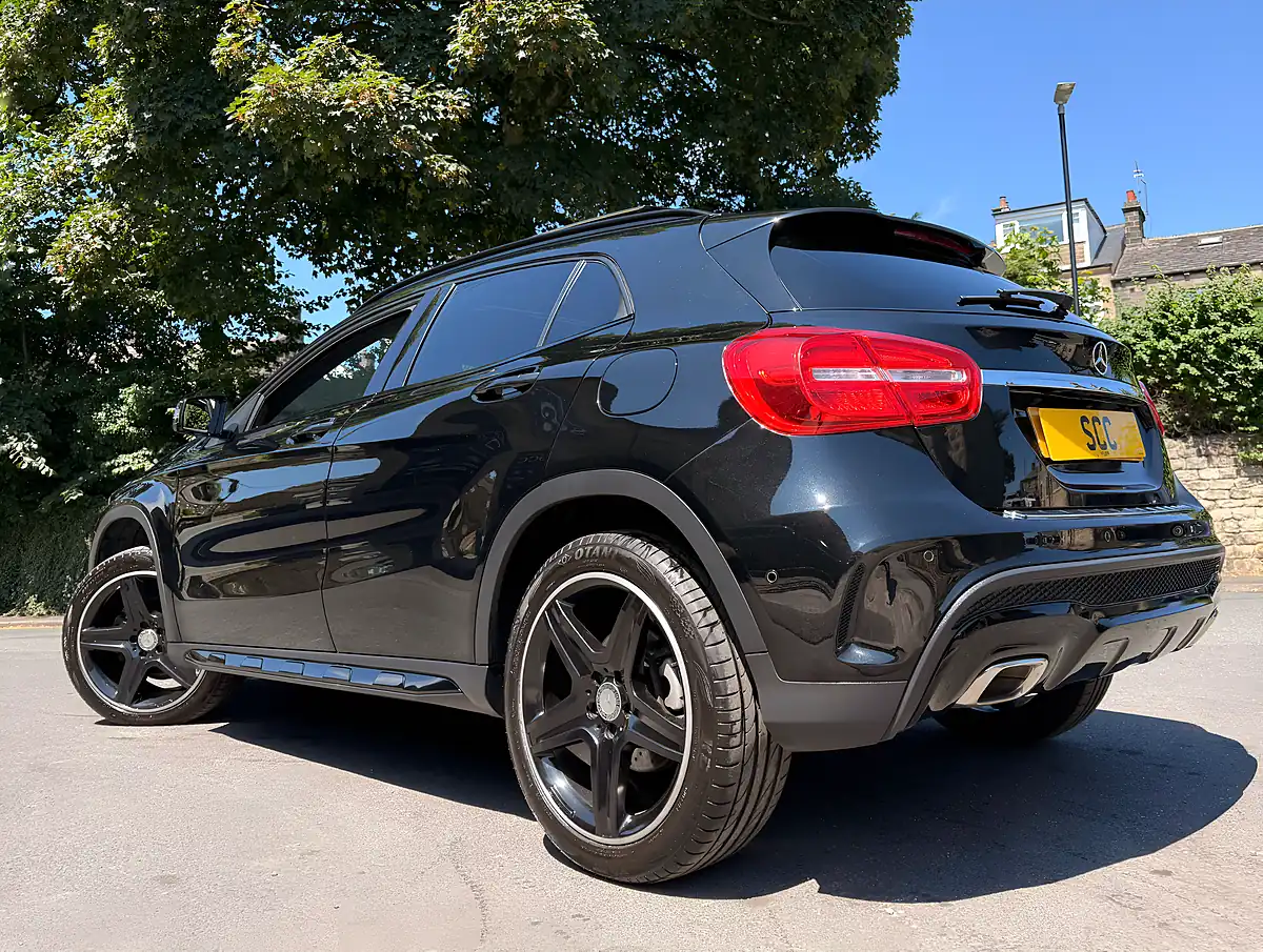 Used 2016 Mercedes Gla AMG Line Premium Plus Night Edition Cosmos Black - Interior and Exterior details 9