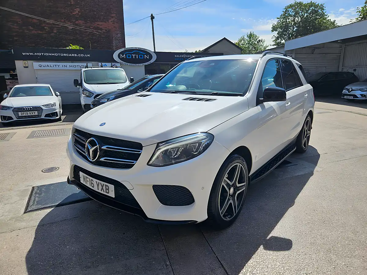 Used 2016 Mercedes GLE350 AMG Line White - Interior and Exterior details 2