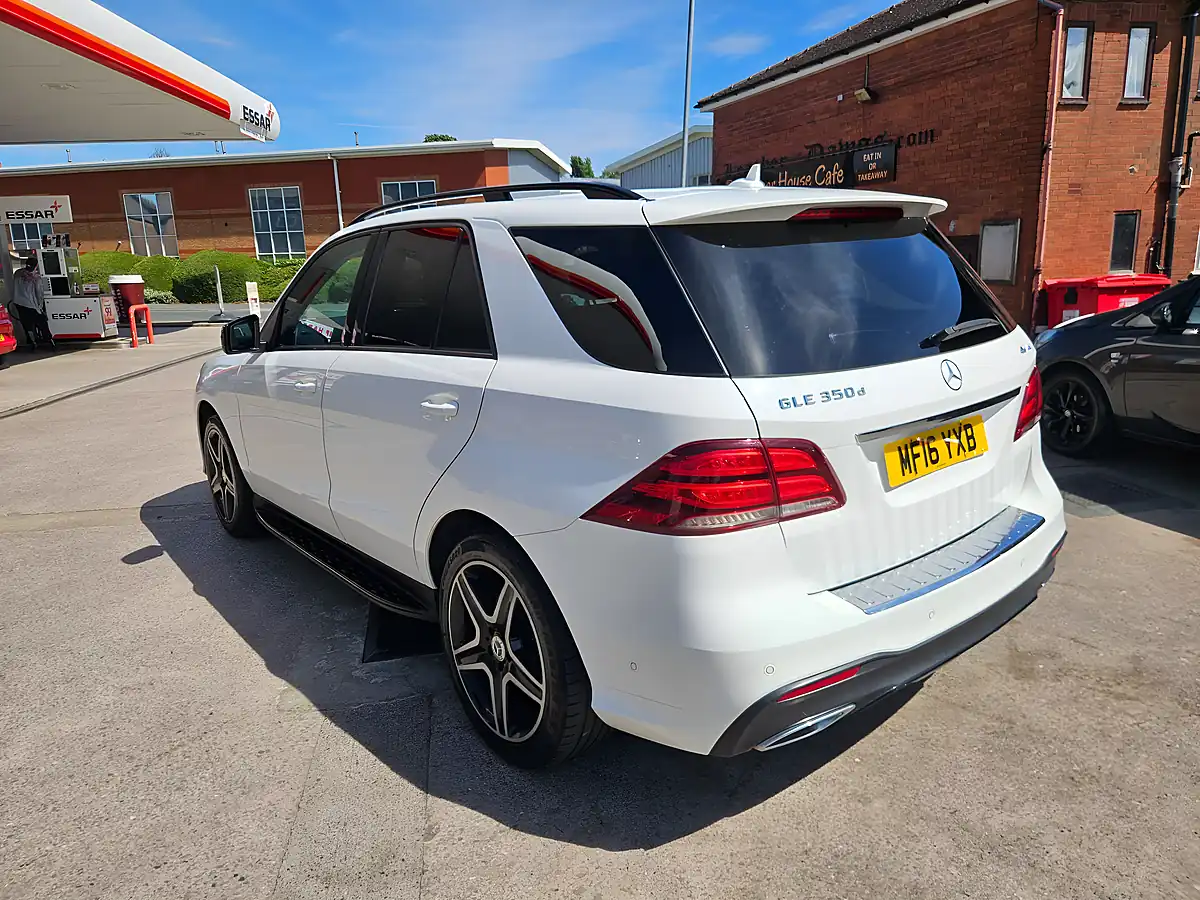 Used 2016 Mercedes GLE350 AMG Line White - Interior and Exterior details 5