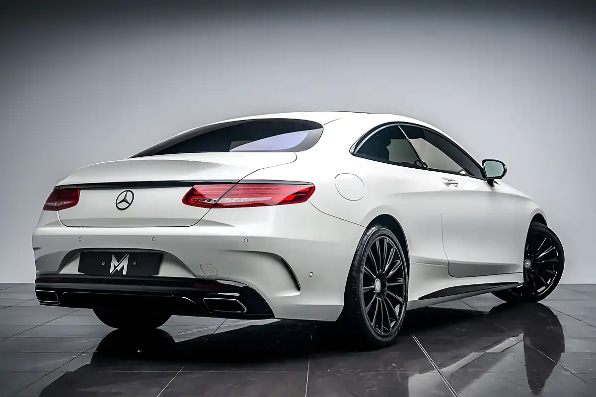 Used 2016 Mercedes S500 AMG Line Premium Diamond White Bright - Interior and Exterior details 12