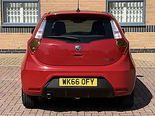 Used 2016 MG MG3 3Form Sport Red - Interior and Exterior details 8