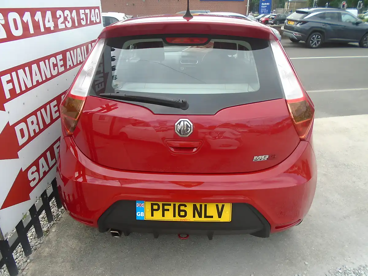 Used 2016 MG MG3 3Form Sport Red - Interior and Exterior details 13