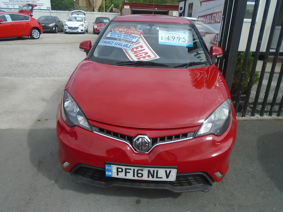Used 2016 MG MG3 3Form Sport Red - Interior and Exterior details 2