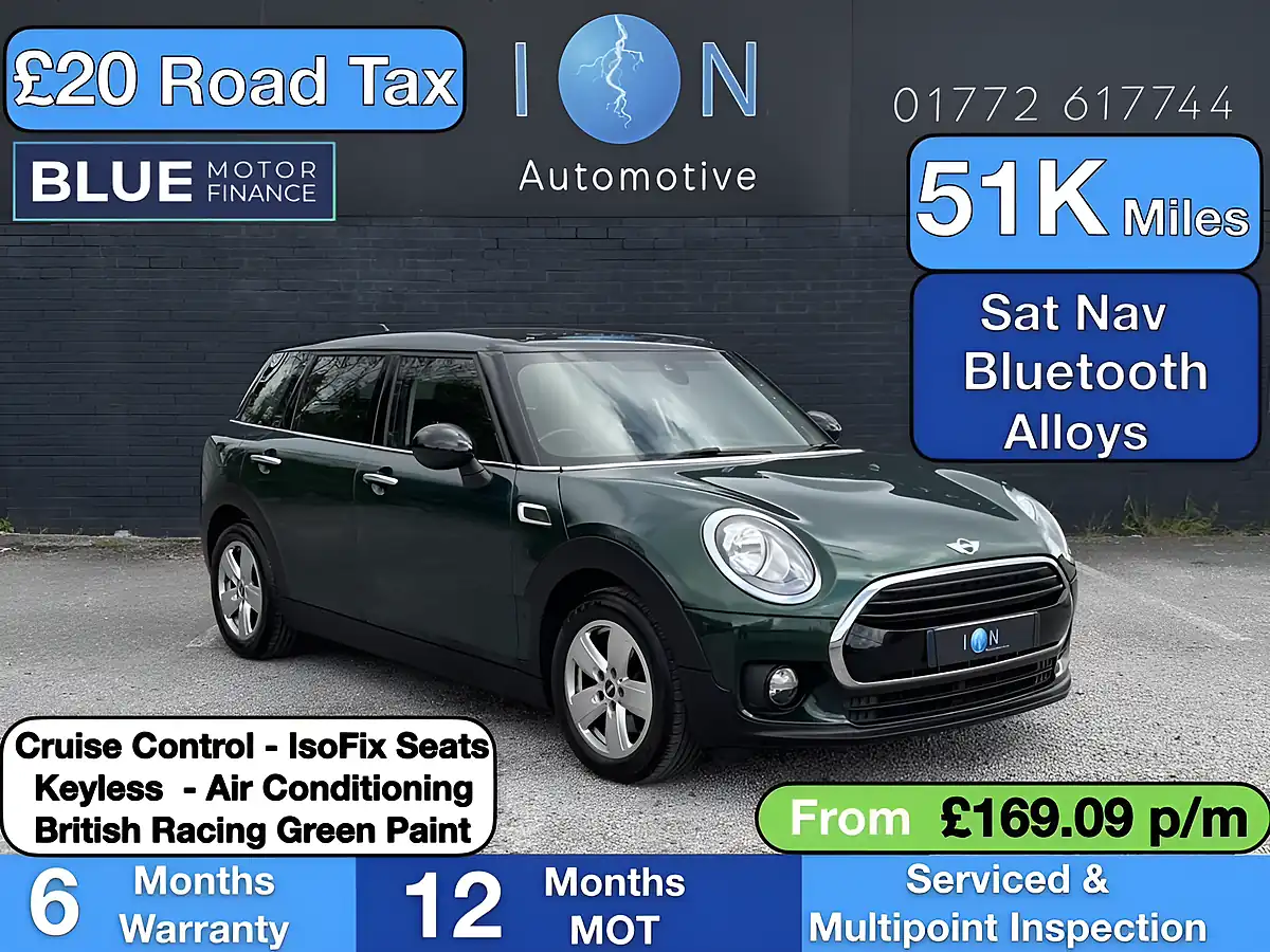 Used 2016 MINI Clubman Cooper British Racing Green - Front View