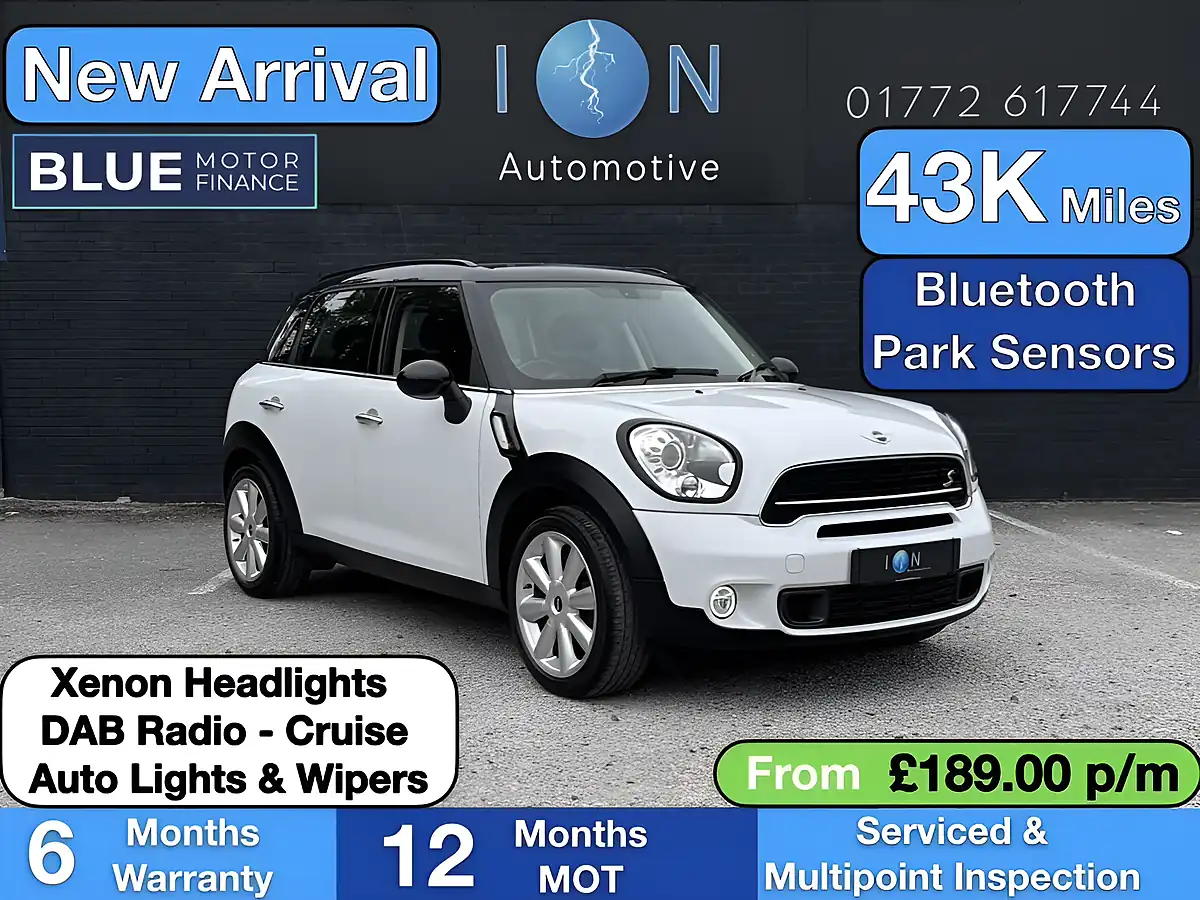 Used 2016 MINI Countryman Cooper White - Front View