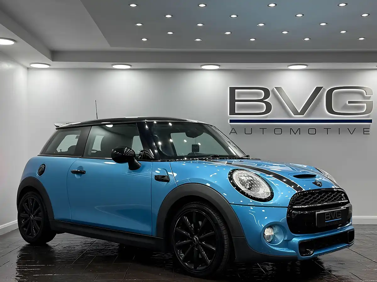Used 2016 MINI Hatch Cooper S Blue - Front View