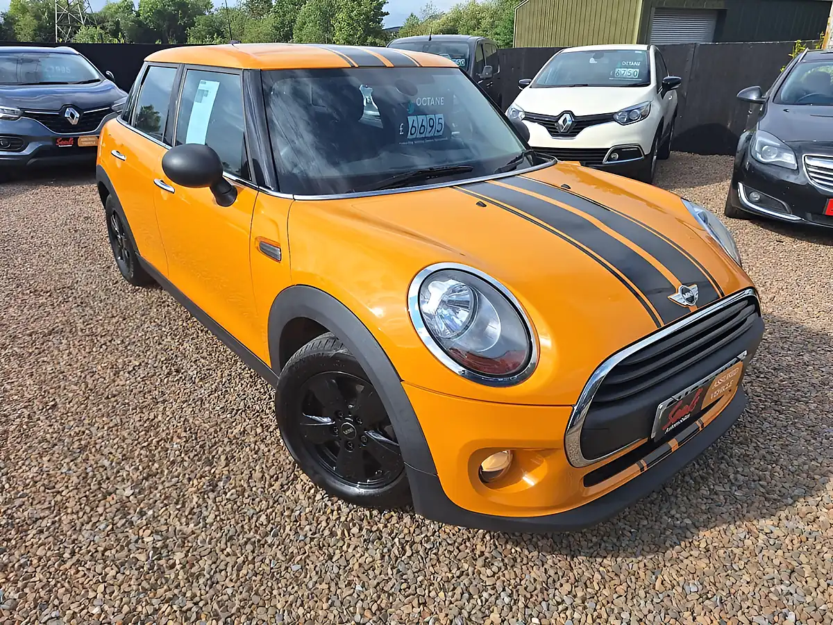 Used 2016 MINI Hatch One Orange - Front View