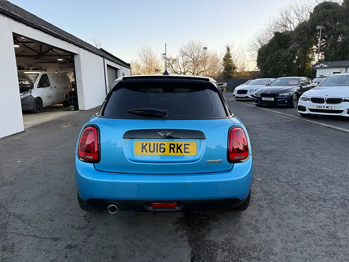 Used 2016 MINI MINI Hatch Cooper Electric Blue - Interior and Exterior details 5