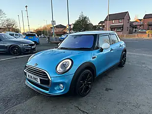 Used 2016 MINI MINI Hatch Cooper Electric Blue - Interior and Exterior details 9