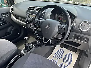Used 2016 Mitsubishi Mirage Juro White - Interior and Exterior details 10