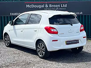 Used 2016 Mitsubishi Mirage Juro White - Interior and Exterior details 4