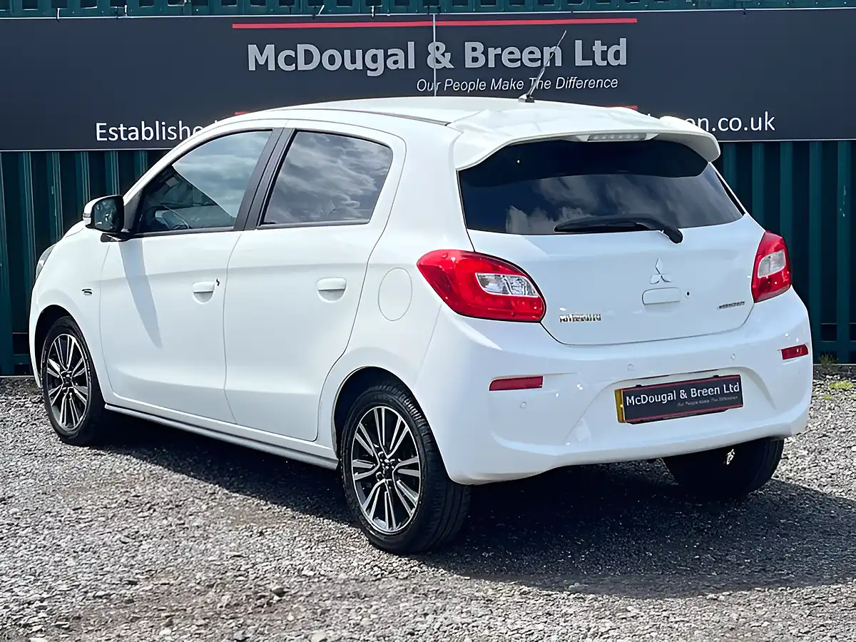 Used 2016 Mitsubishi Mirage Juro White - Interior and Exterior details 4