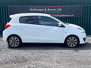 Used 2016 Mitsubishi Mirage Juro White - Interior and Exterior details 5