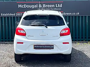 Used 2016 Mitsubishi Mirage Juro White - Interior and Exterior details 6