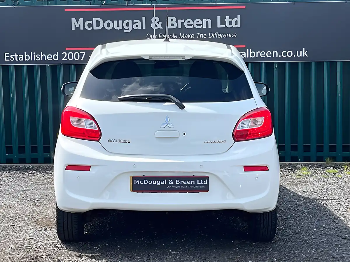 Used 2016 Mitsubishi Mirage Juro White - Interior and Exterior details 6