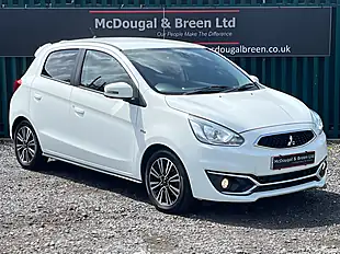Used 2016 Mitsubishi Mirage Juro White - Interior and Exterior details 8