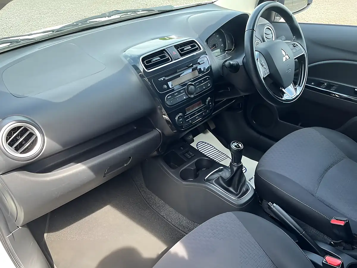 Used 2016 Mitsubishi Mirage Juro White - Interior and Exterior details 19