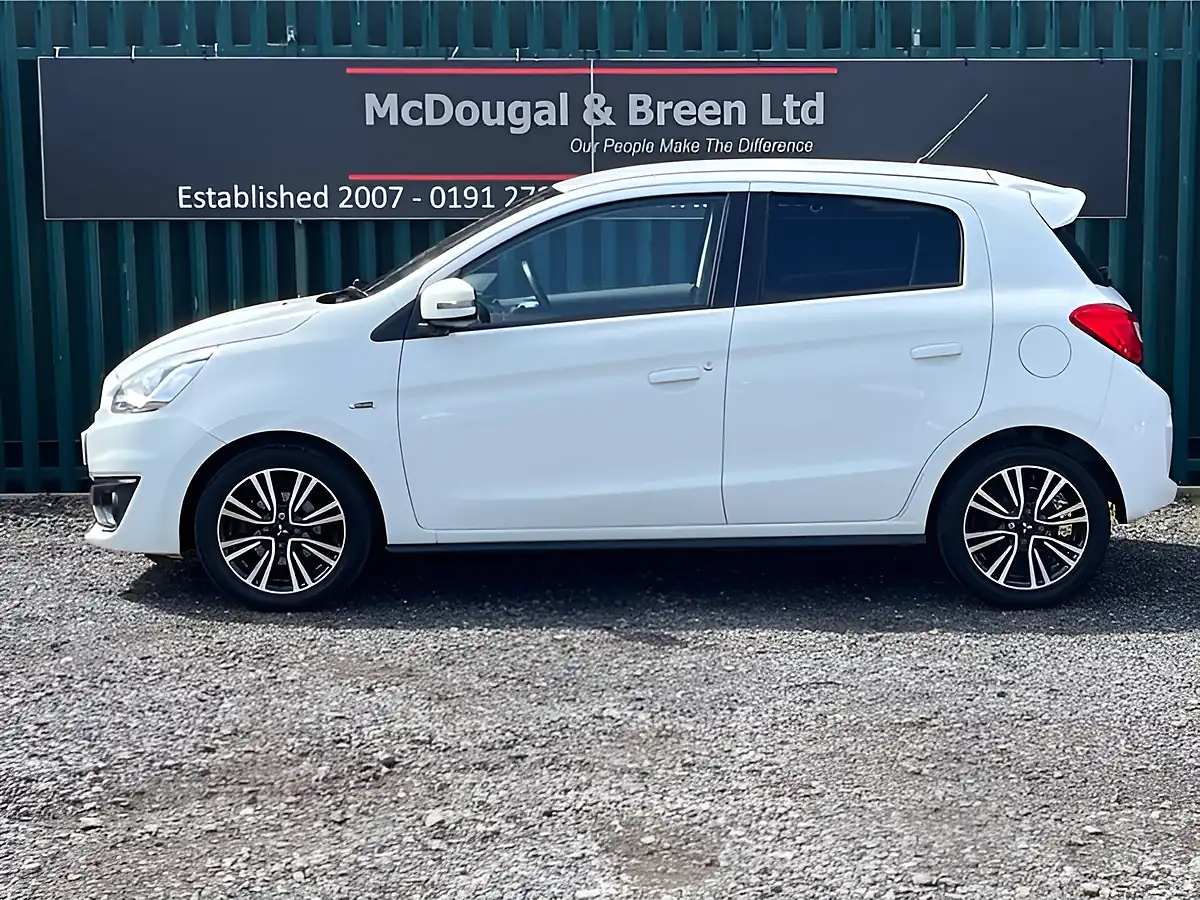 Used 2016 Mitsubishi Mirage Juro White - Interior and Exterior details 3