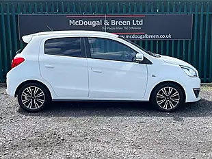 Used 2016 Mitsubishi Mirage Juro White - Interior and Exterior details 5