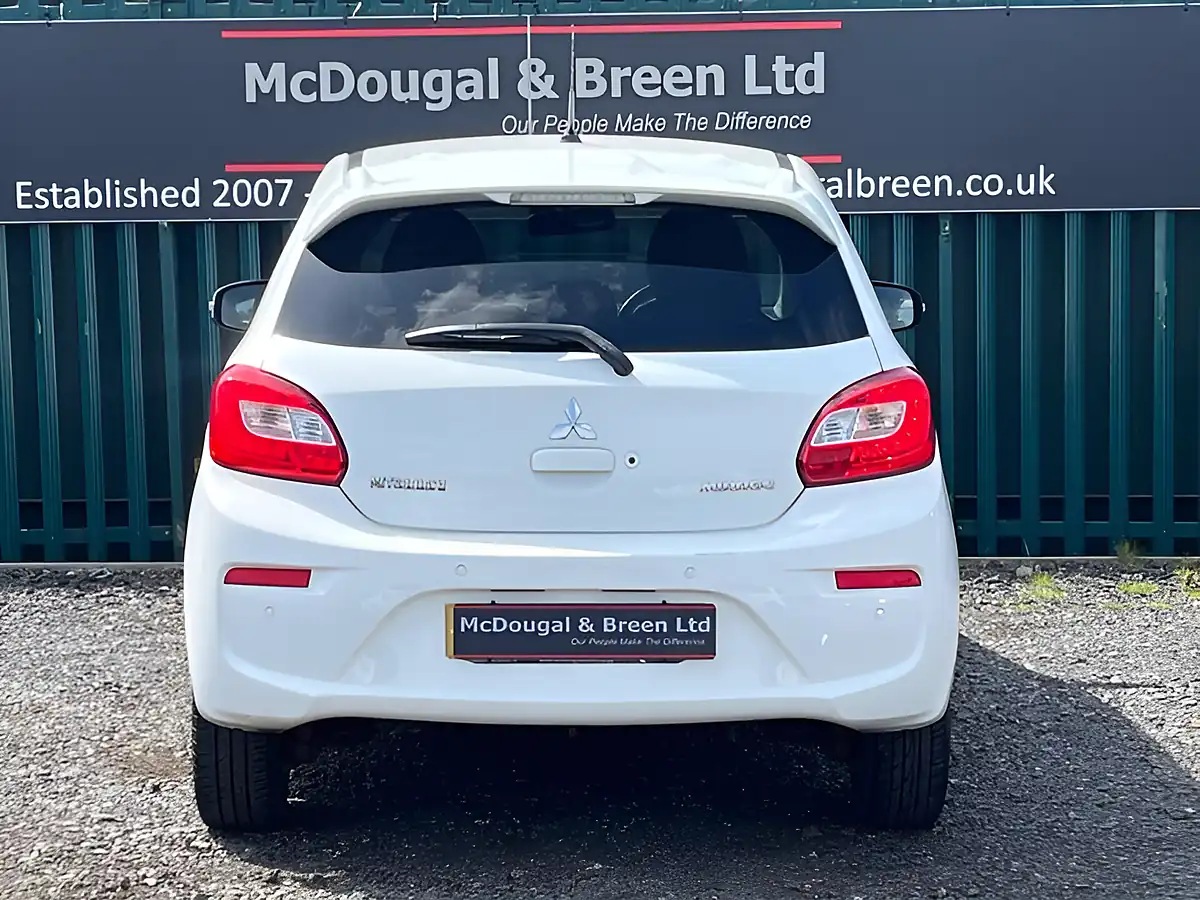 Used 2016 Mitsubishi Mirage Juro White - Interior and Exterior details 6