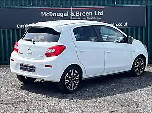 Used 2016 Mitsubishi Mirage Juro White - Interior and Exterior details 7