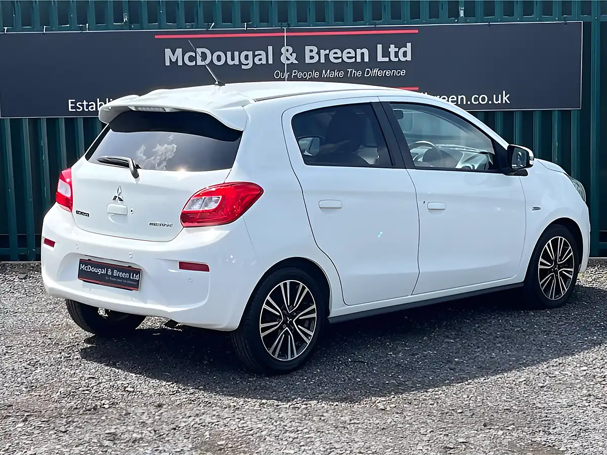 Used 2016 Mitsubishi Mirage Juro White - Interior and Exterior details 7