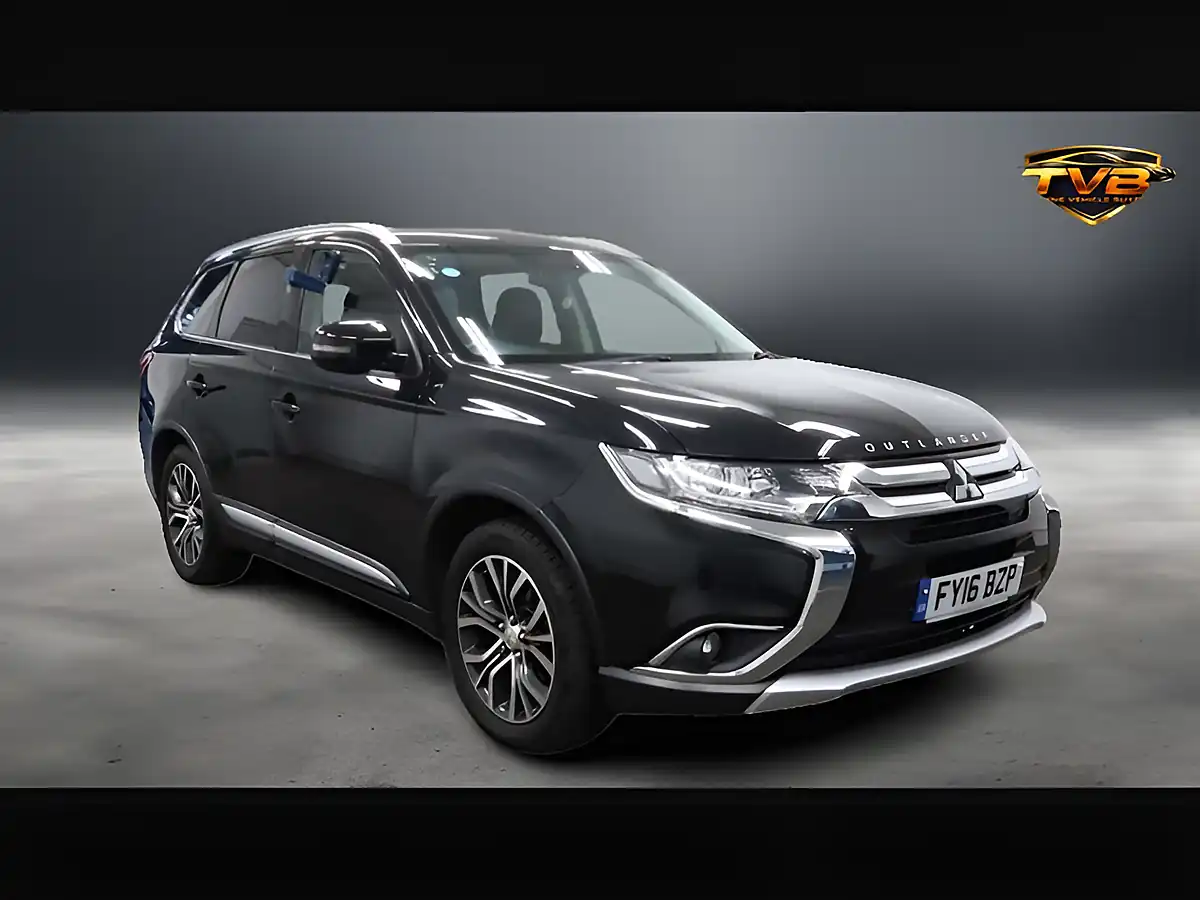 Used 2016 Mitsubishi Outlander Gx 3 Black - Front View