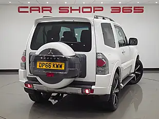 Used 2016 Mitsubishi Shogun Barbarian White - Interior and Exterior details 12