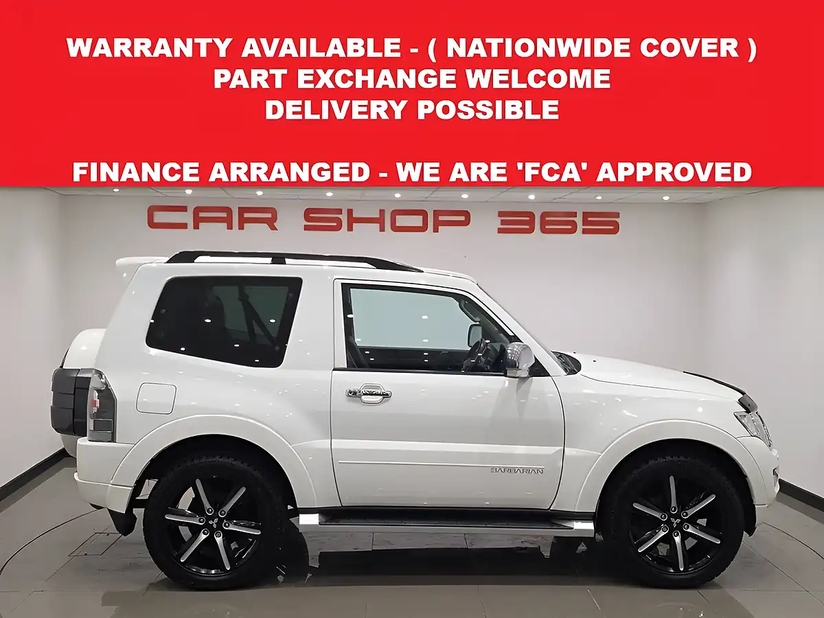 Used 2016 Mitsubishi Shogun Barbarian White - Interior and Exterior details 4