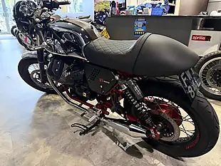 Used 2016 Moto Guzzi V7 744 Racer Silver - Interior and Exterior details 4