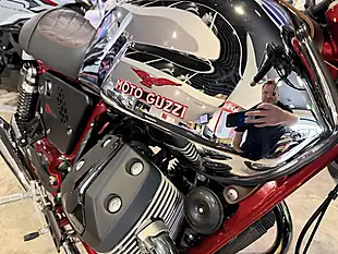 Used 2016 Moto Guzzi V7 744 Racer Silver - Interior and Exterior details 9