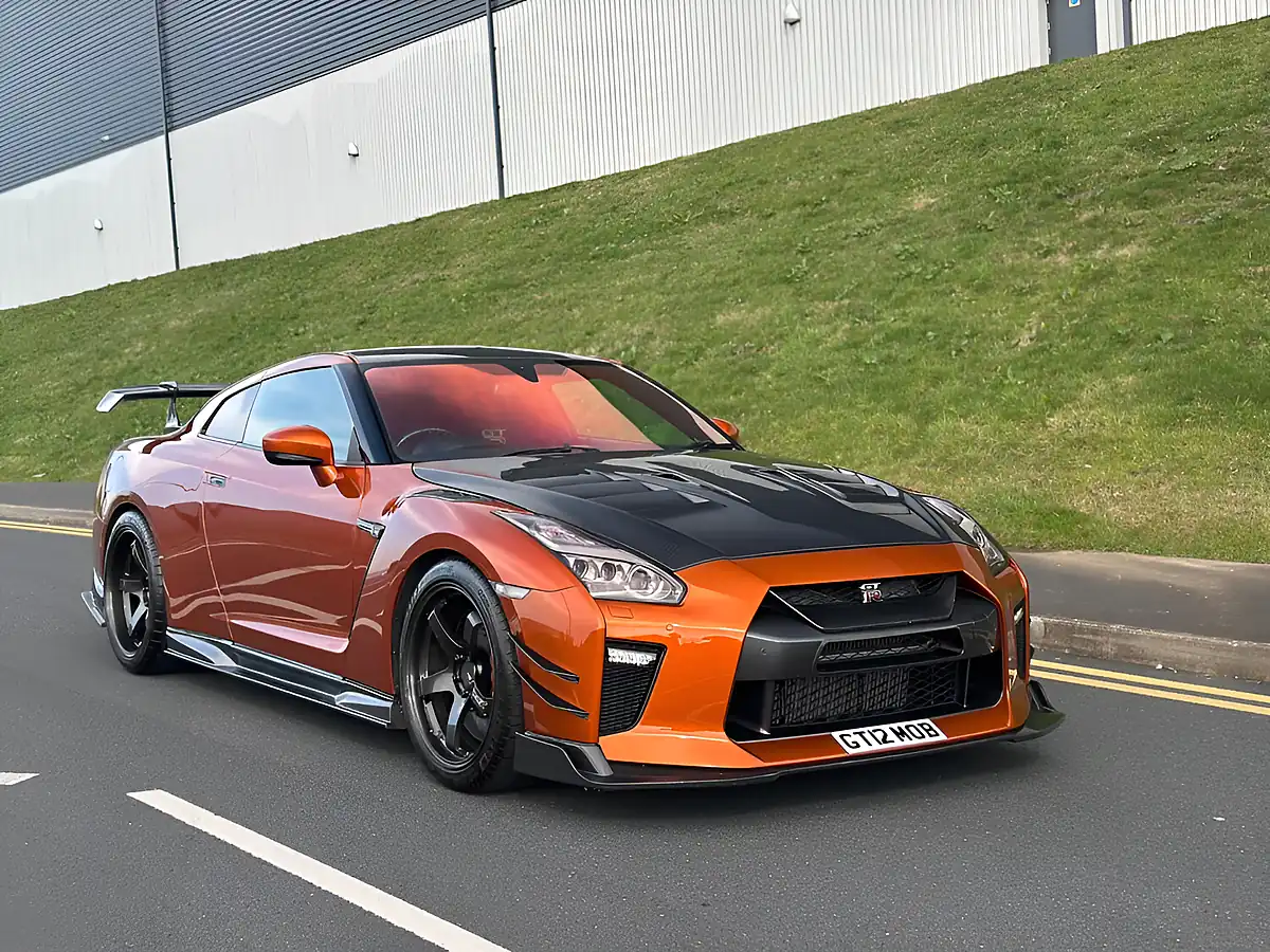 Used 2016 Nissan GT-R Prestige Katsura Metallic Orange - Front View