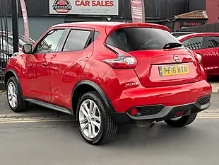 Used 2016 Nissan Juke N-Connecta Red - Interior and Exterior details 2