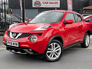Used 2016 Nissan Juke N-Connecta Red - Interior and Exterior details 5