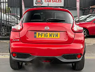 Used 2016 Nissan Juke N-Connecta Red - Interior and Exterior details 8