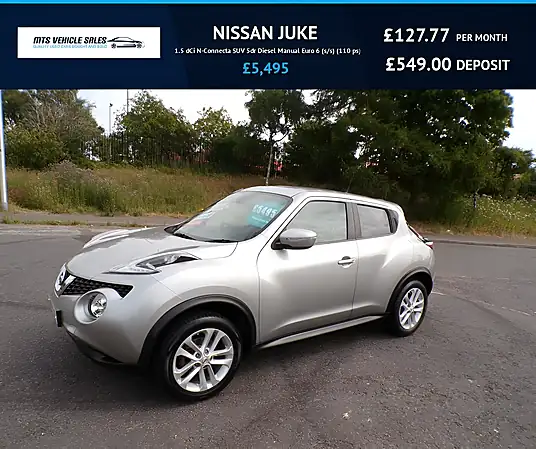 2016 Nissan Juke N-Connecta 1.5 dCi