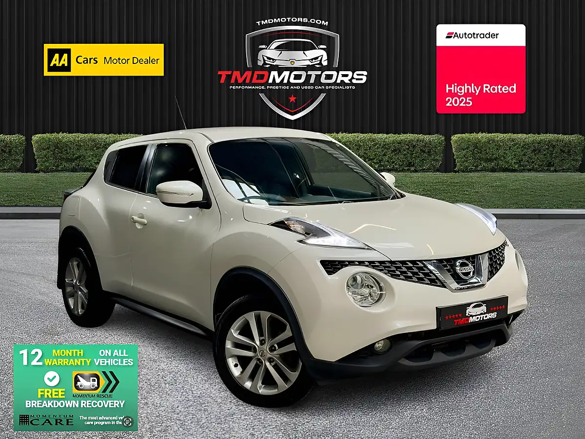 Used 2016 Nissan Juke N-Connecta White - Front View