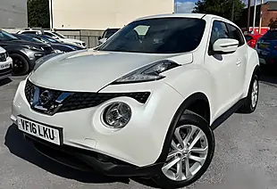 Used 2016 Nissan Juke N-Connecta White - Interior and Exterior details 4
