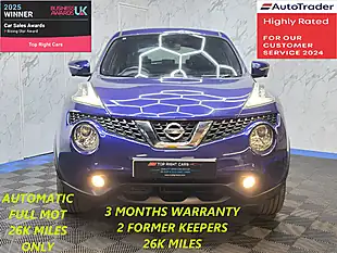 Used 2016 Nissan Juke Tekna Blue - Interior and Exterior details 2