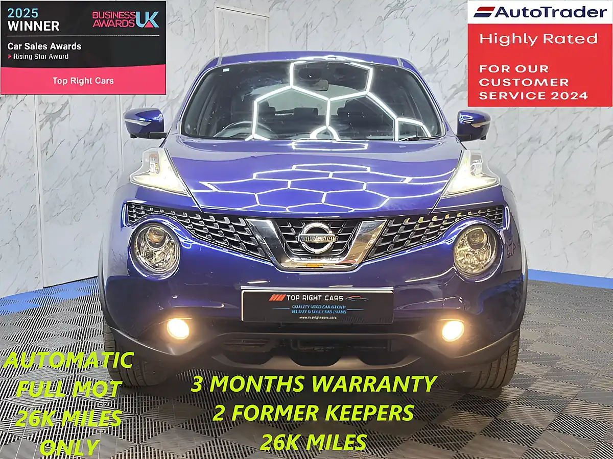 Used 2016 Nissan Juke Tekna Blue - Interior and Exterior details 2