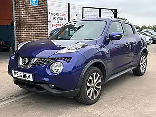 Used 2016 Nissan Juke Tekna Blue - Interior and Exterior details 3
