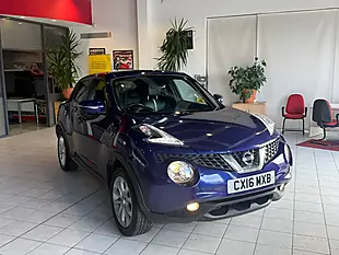 Used 2016 Nissan Juke Tekna Blue - Interior and Exterior details 2