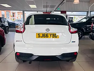 Used 2016 Nissan Juke Tekna Euro 6 White - Interior and Exterior details 3